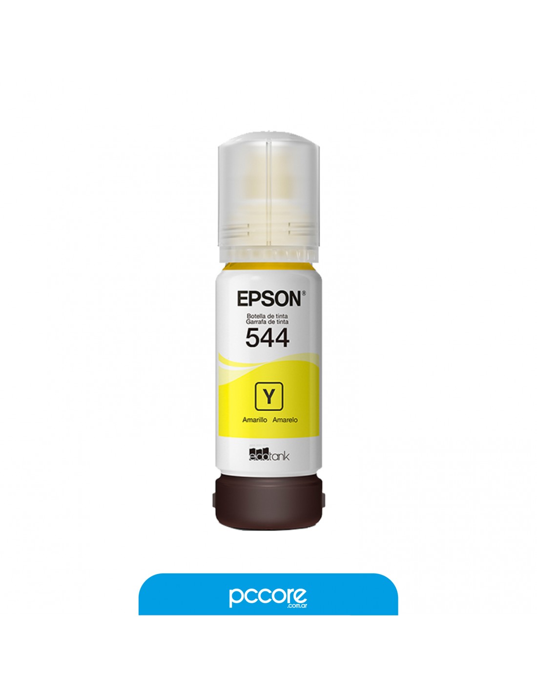 Botella De Tinta Epson 544 Amarillo