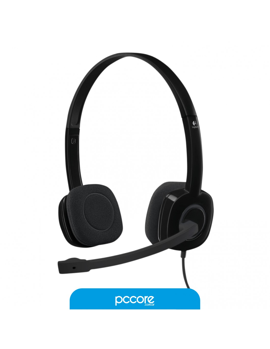 Auriculares Logitech H151 Simple Plug 3.5 C/Mic