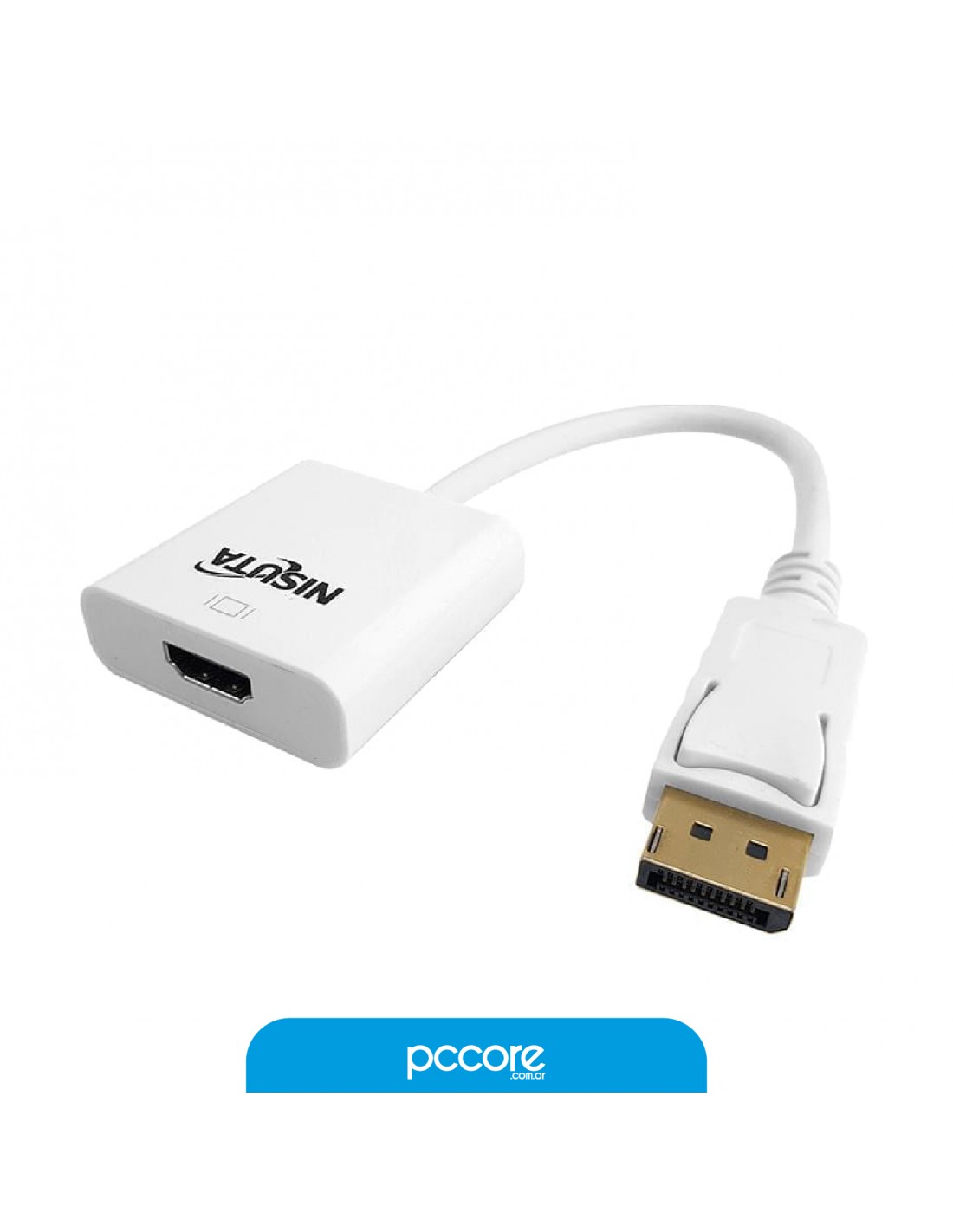 Conversor Nisuta DisplayPort a HDMI Full HD1080p 60Hz PRO NS-DPHDBL