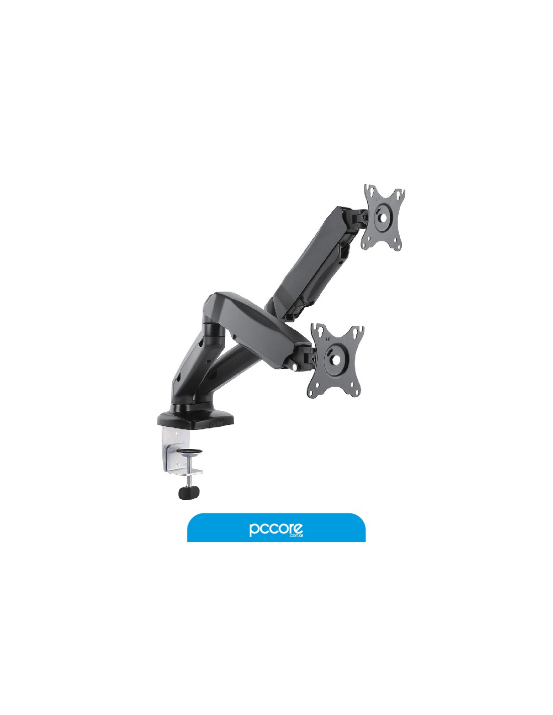 Soporte Para Monitor Brazo Neumático Doble 13-27 Onebox OB-LCD24
