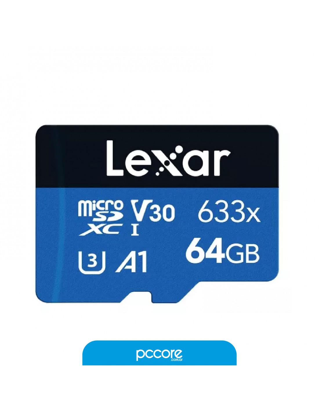 Memoria Micro SD 64GB Lexar 100MB C10 UHS-I