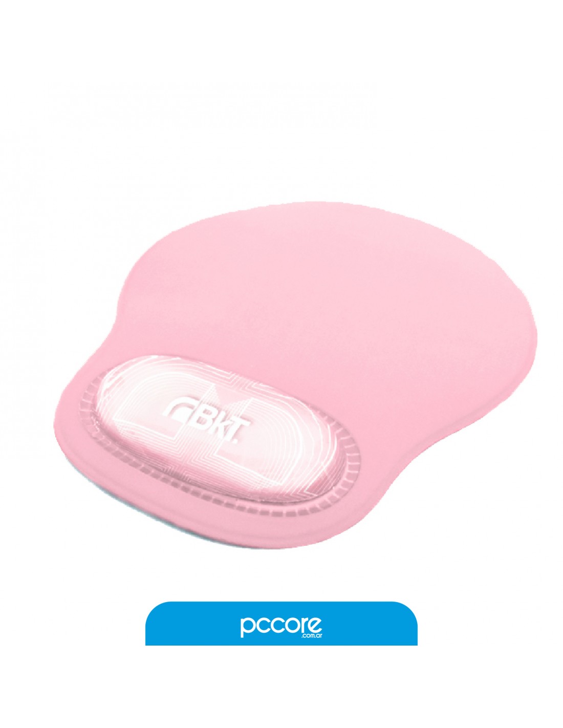 Mousepad BKT Antideslizante Con Gel Rosa