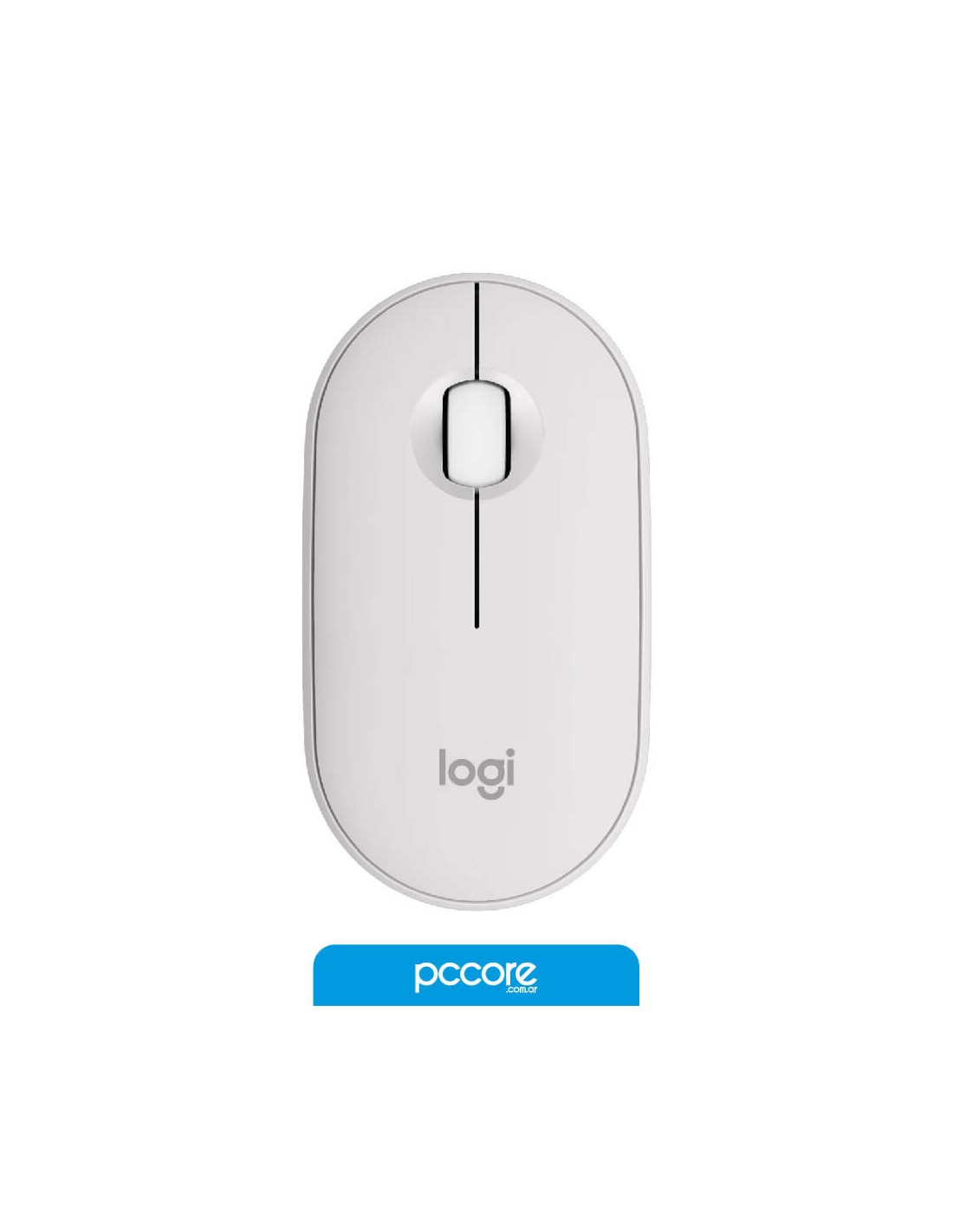 Mouse Inalambrico Logitech Pebble 2 M350S Bluetooth Blanco
