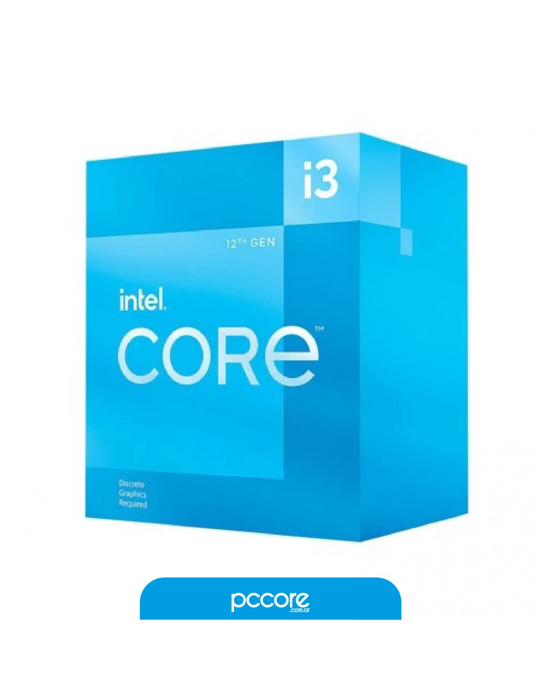 Procesador Intel Core I3 12100 S1700 C/Video
