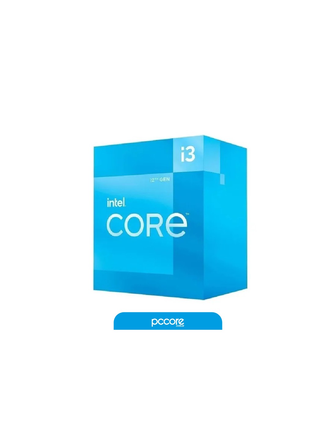 Procesador Intel Core I3 12100F S1700 S/Video