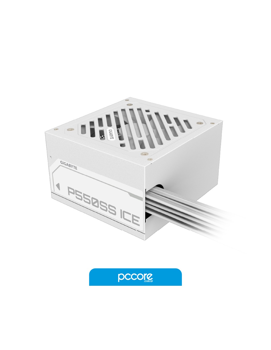 Fuente 550W Gigabyte 80 Plus Silver Ice P550S