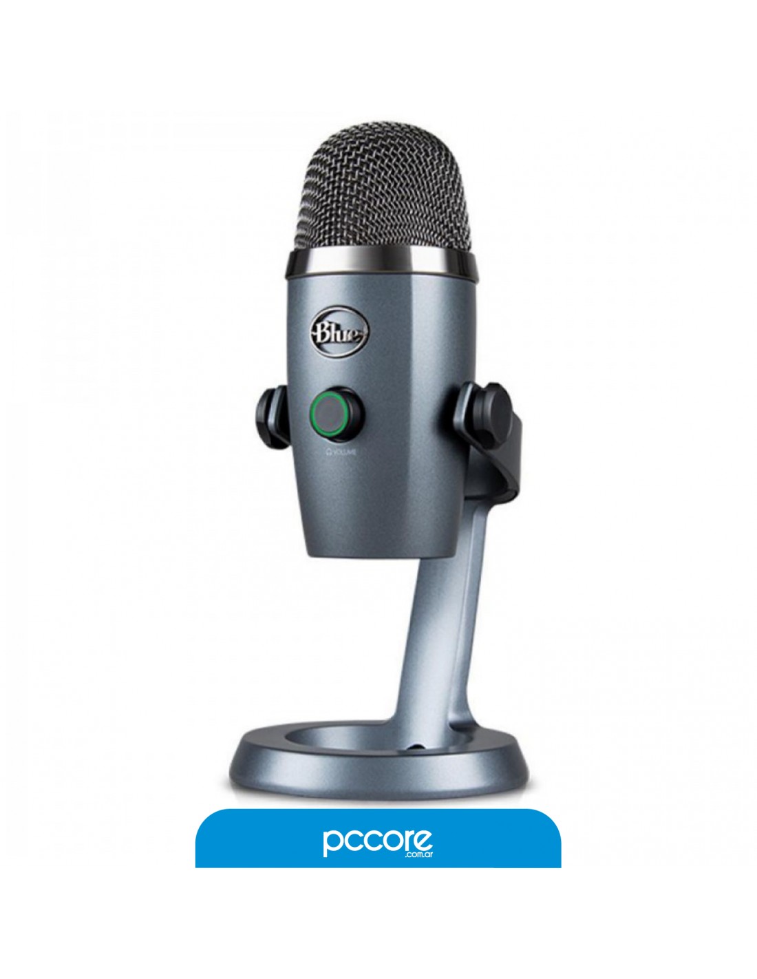 Microfono Logitech Blue Yeti Nano Gris