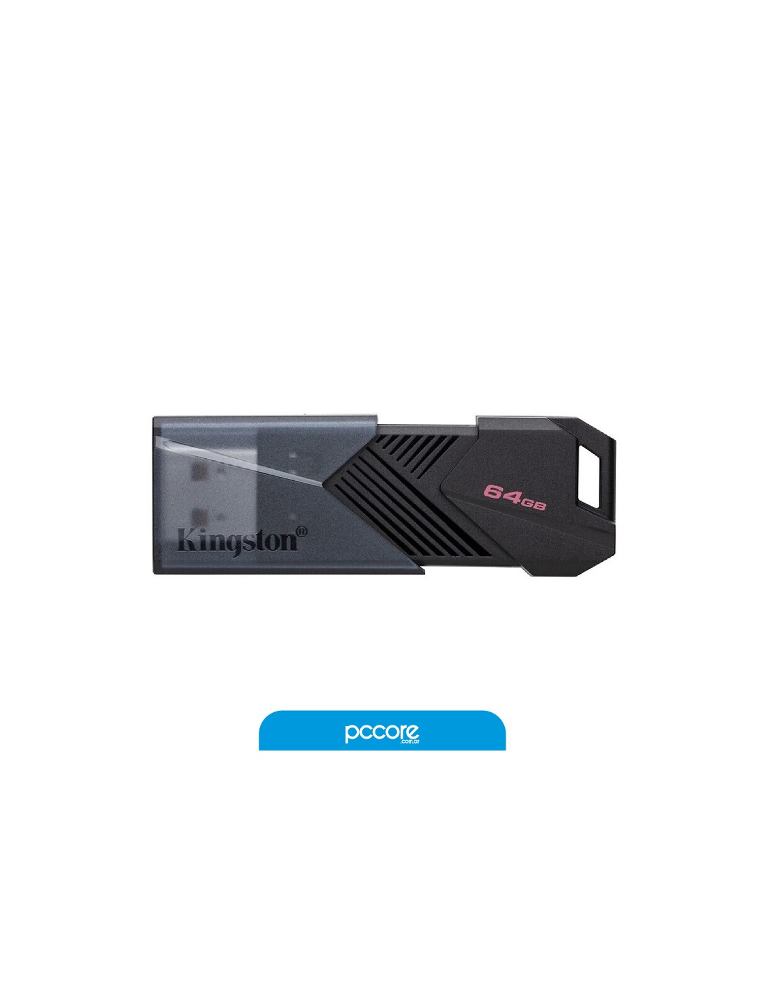 Pendrive 64GB Kingston DTX 3.2 Exodia Onyx Black