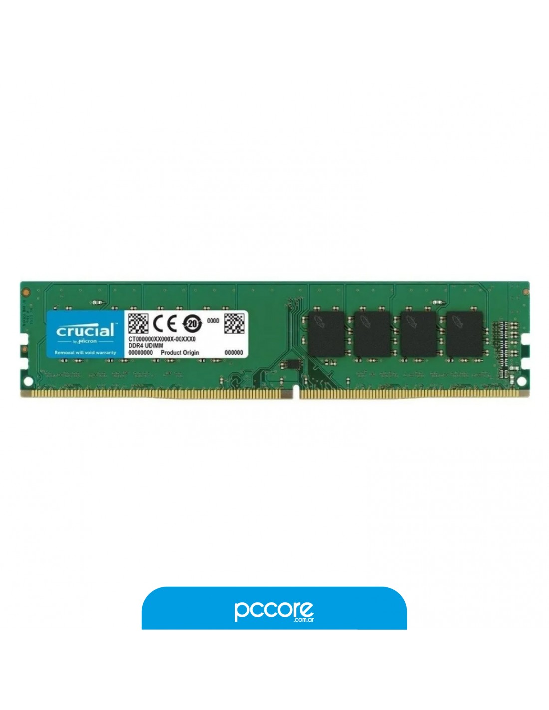 Ram DDR4 16GB Crucial 3200MHZ UDIMM