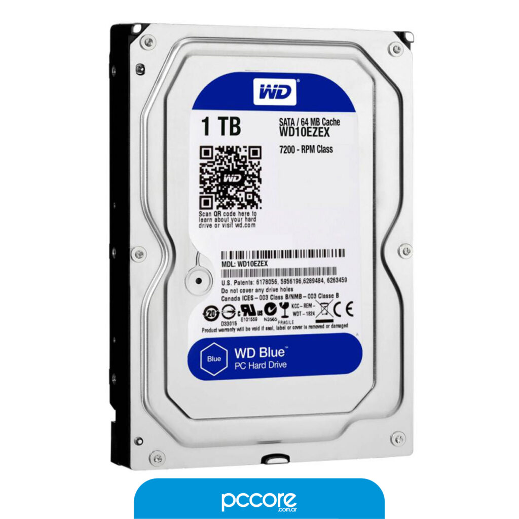 Disco Duro WD 1TB SATA