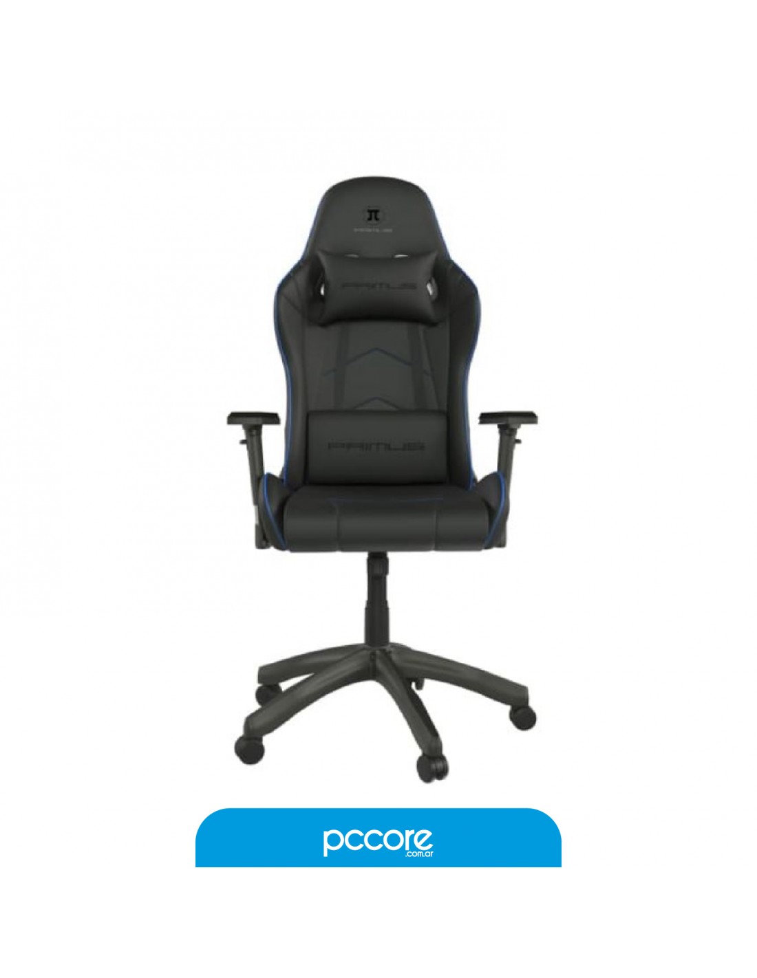 Silla Gamer Primus THRONOS 200S Black With Blue 140Kg