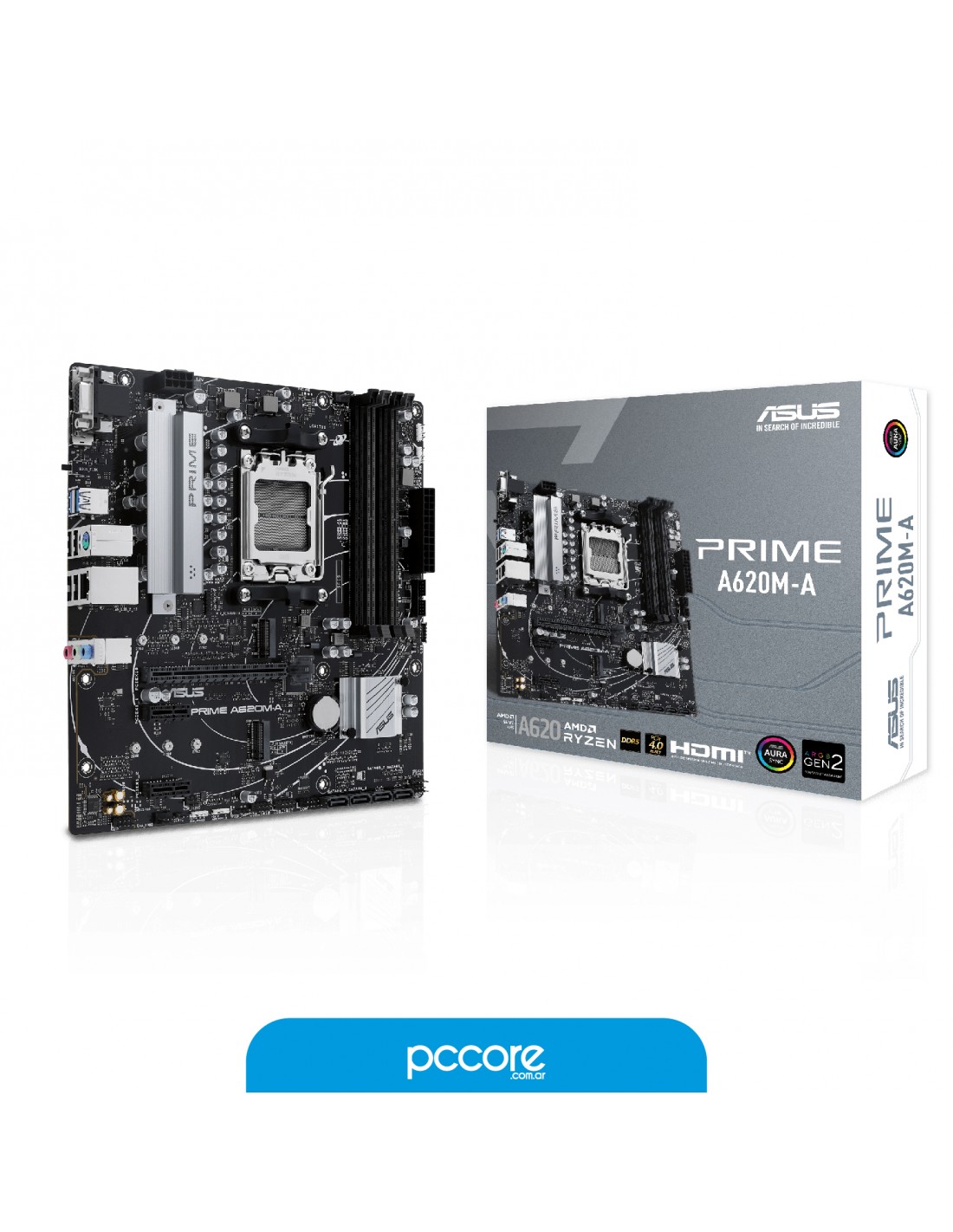 Motherboard Asus Prime A620M A CSM AM5 DDR5 BOX MATX