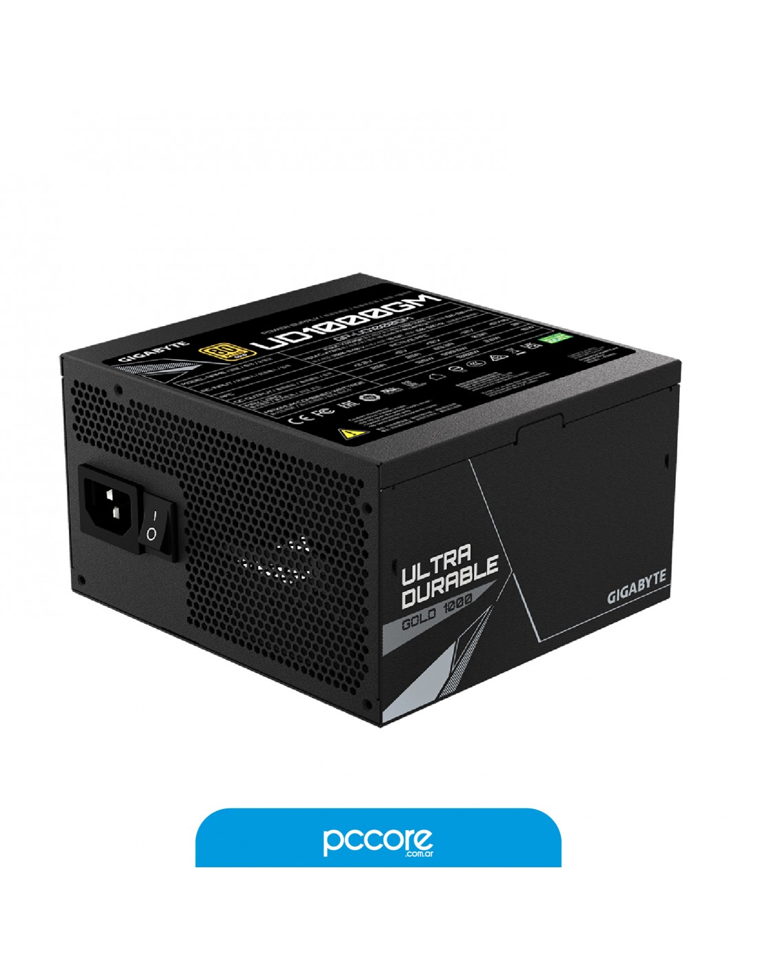 Fuente 1000W Gigabyte 80 Plus Gold Modular GP-UD1000GM