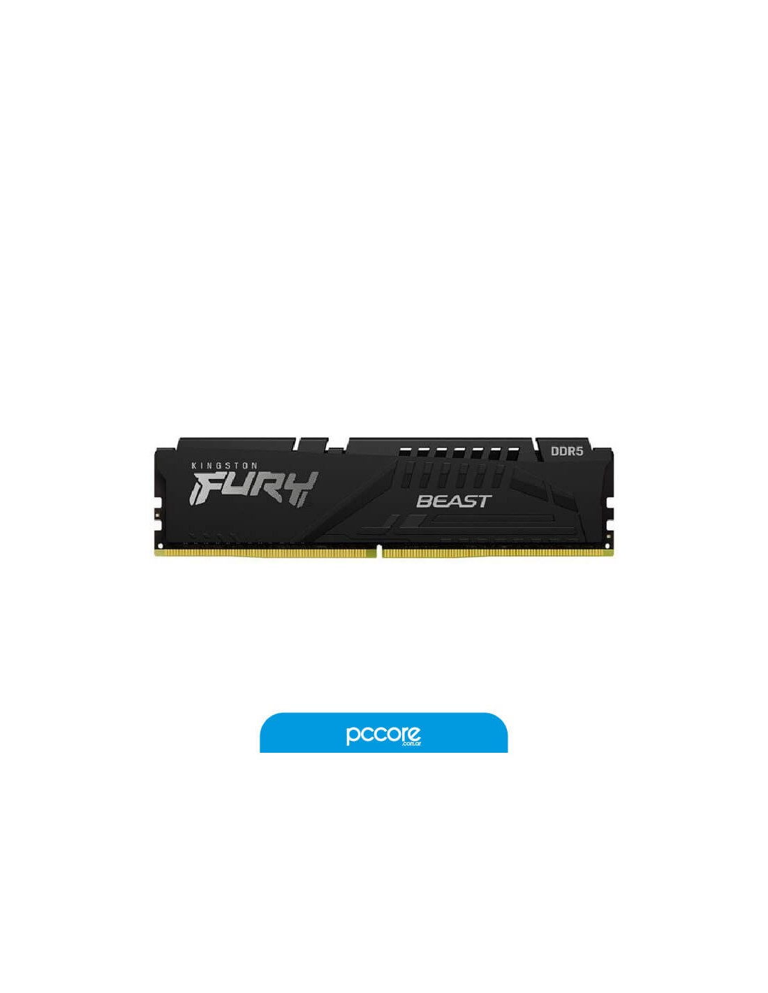 Ram DDR5 16GB Kingston 6000Mhz Fury Beast Black