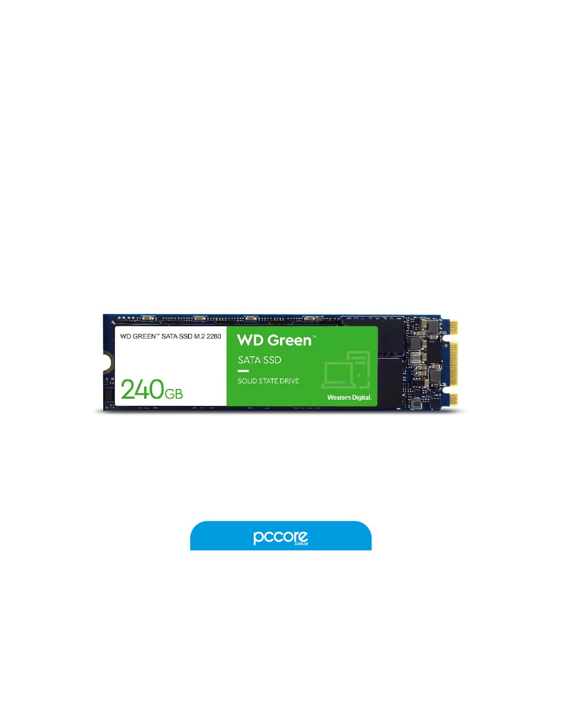 Disco Solido SSD 240GB M.2 WD Green Sata 545MB