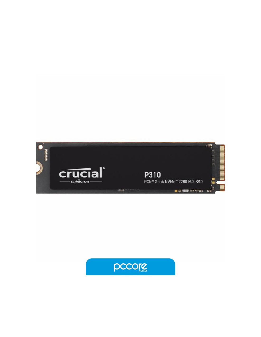 Disco Solido SSD 1TB M2 Crucial P310 NVME 7300MB/s