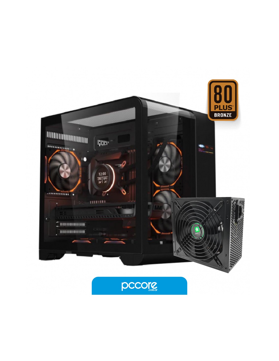 Gabinete Jalatec Gamer JT-KS31 750W 80 Plus Bronze