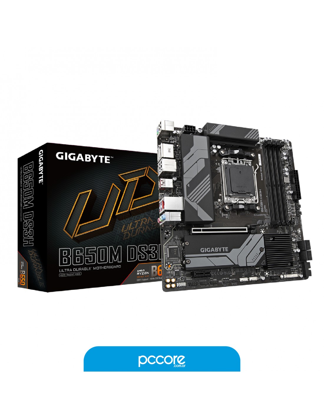 Motherboard Gigabyte B650M DS3H AM5 DDR5