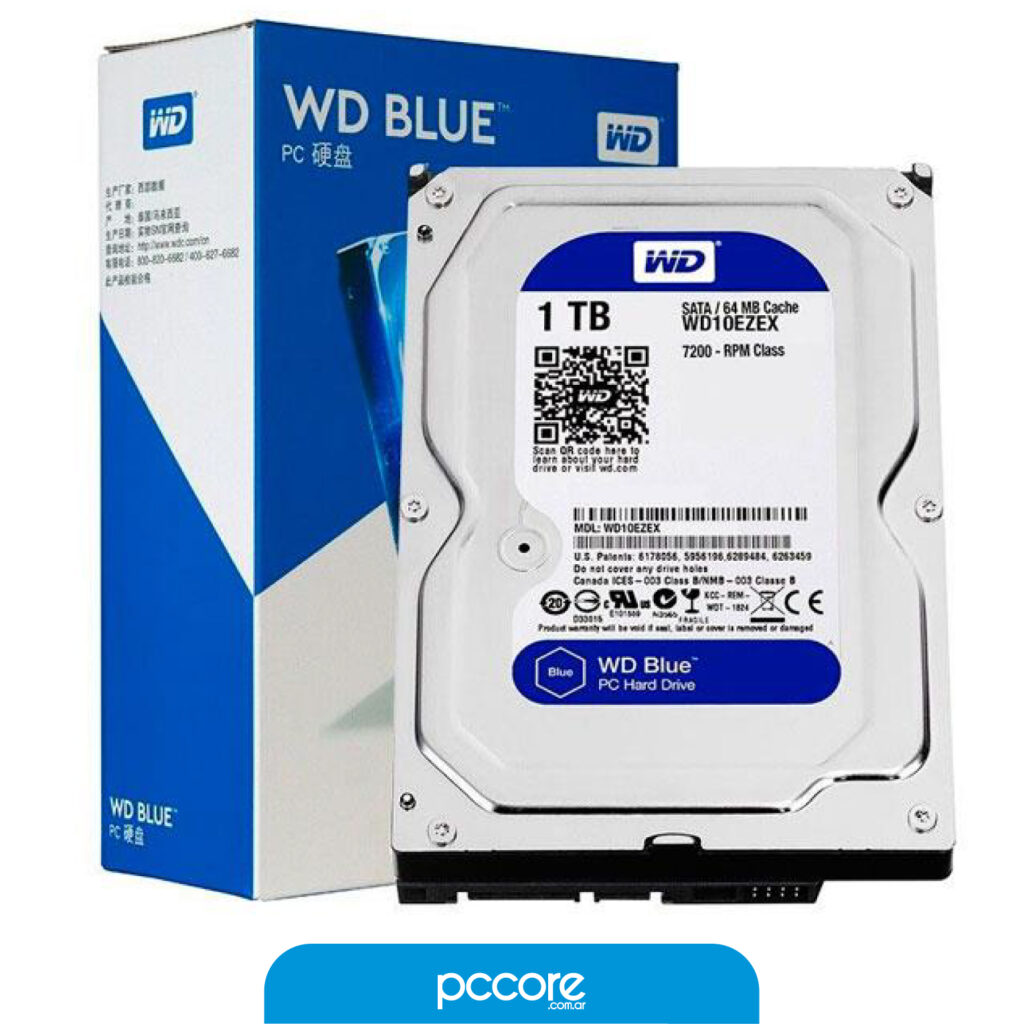 Disco Duro WD 1TB SATA