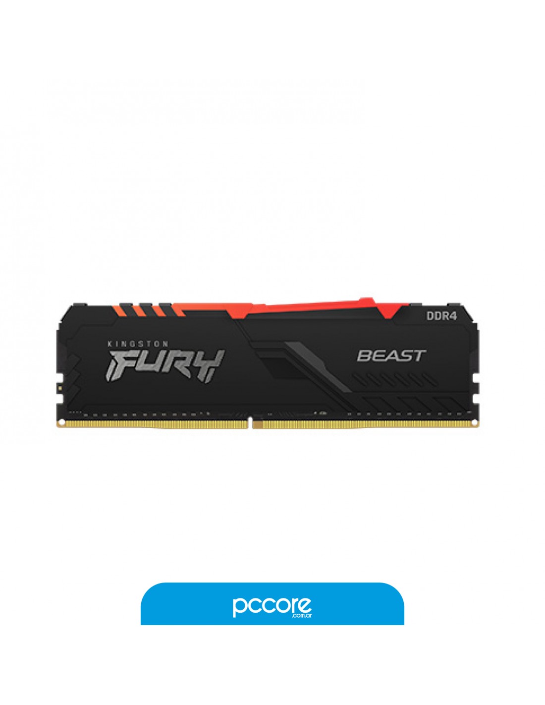 Ram DDR4 16GB Kingston 3600MHZ Fury Beast RGB