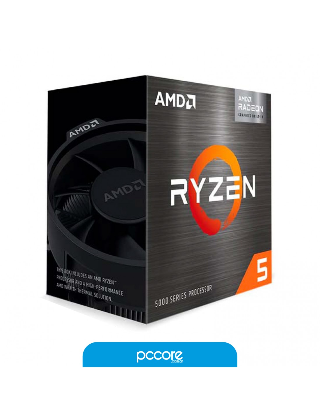 Procesador Amd Ryzen 5 5600G Am4 With Wraith Stealth 6 core