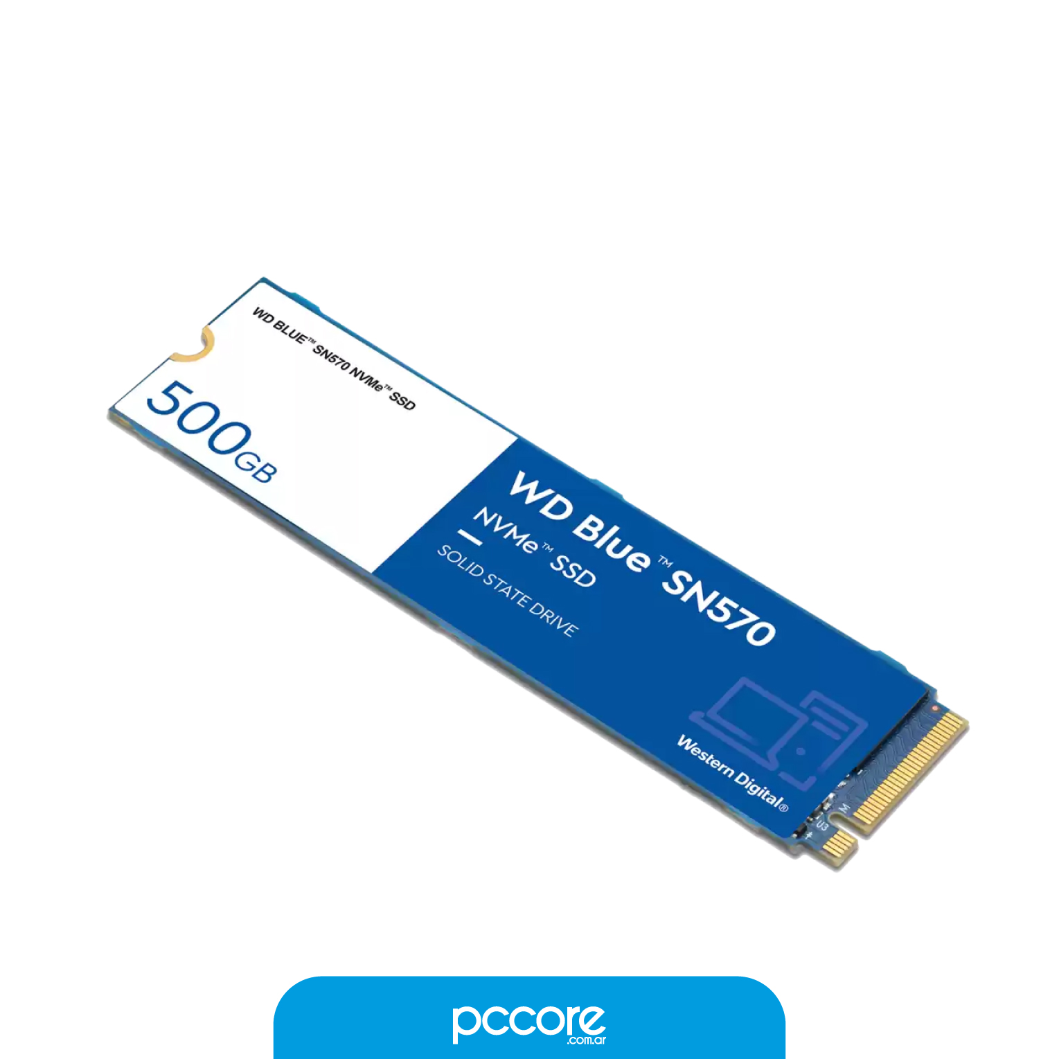 500wd-01 Disco Solido SSD 500GB M2 WD