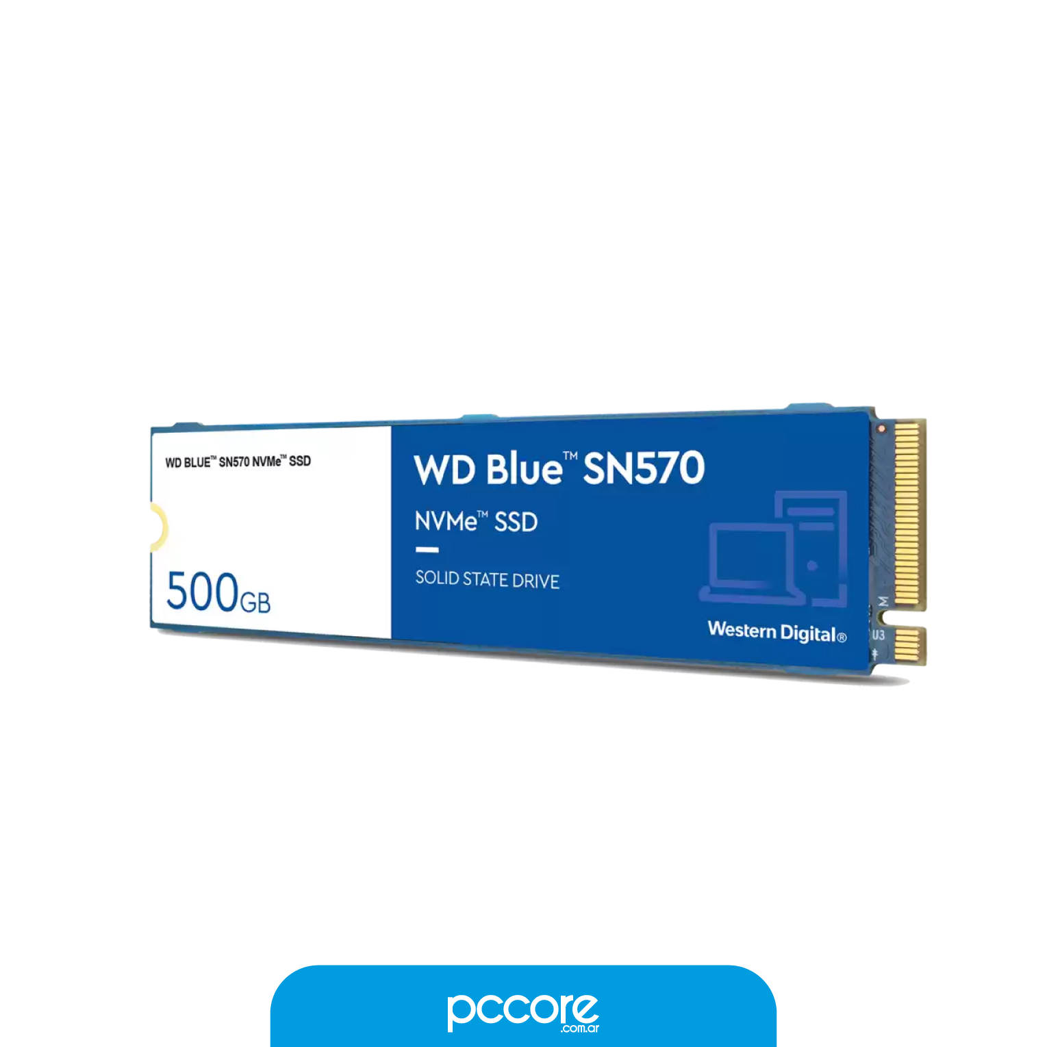 500wd-03 Disco Solido SSD 500GB M2 WD