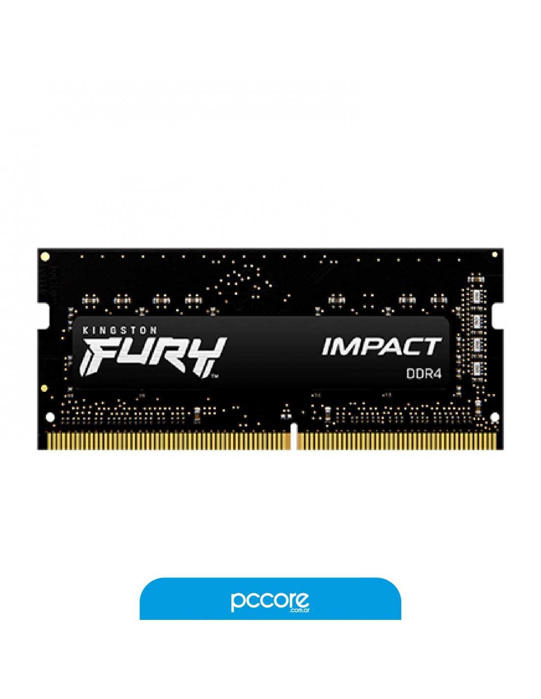 Ram Sodimm DDR4 8GB Kingston 3200MHZ Impact Black