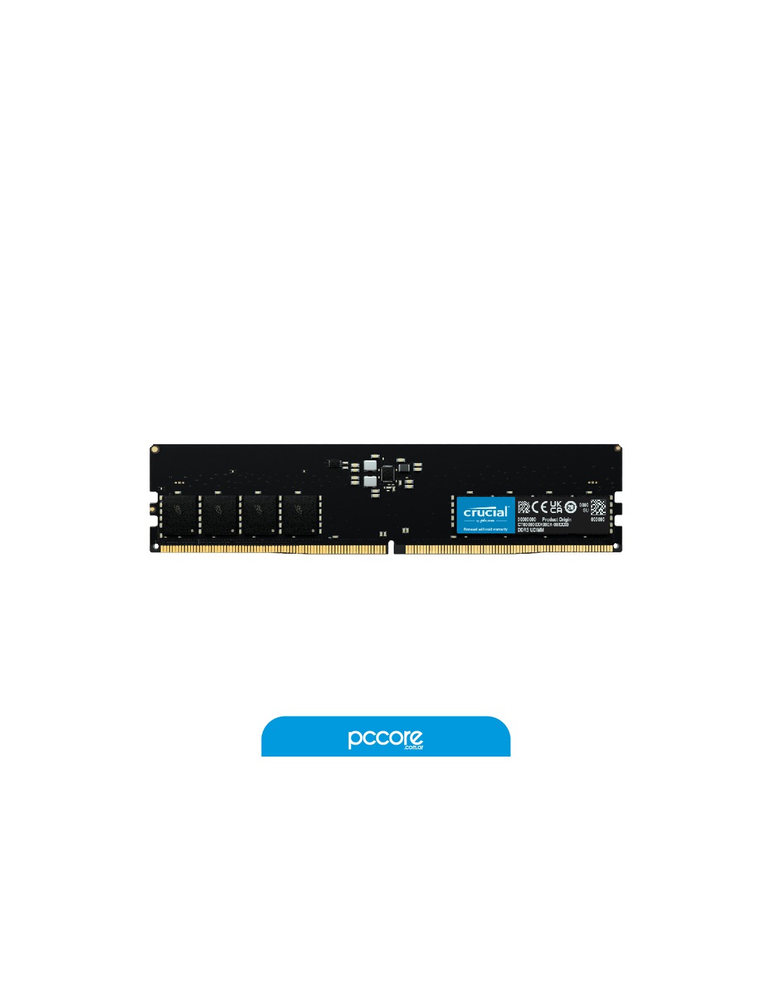 Ram DDR5 16GB Crucial 4800Mhz UDIMM
