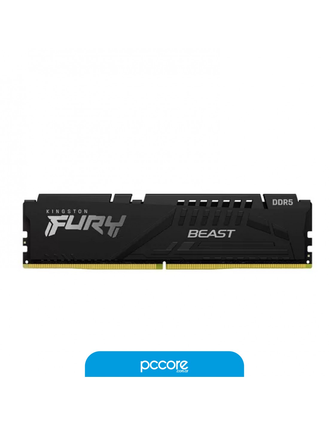 Ram DDR5 16GB Kingston 5200Mhz CL40 Fury Beast Black