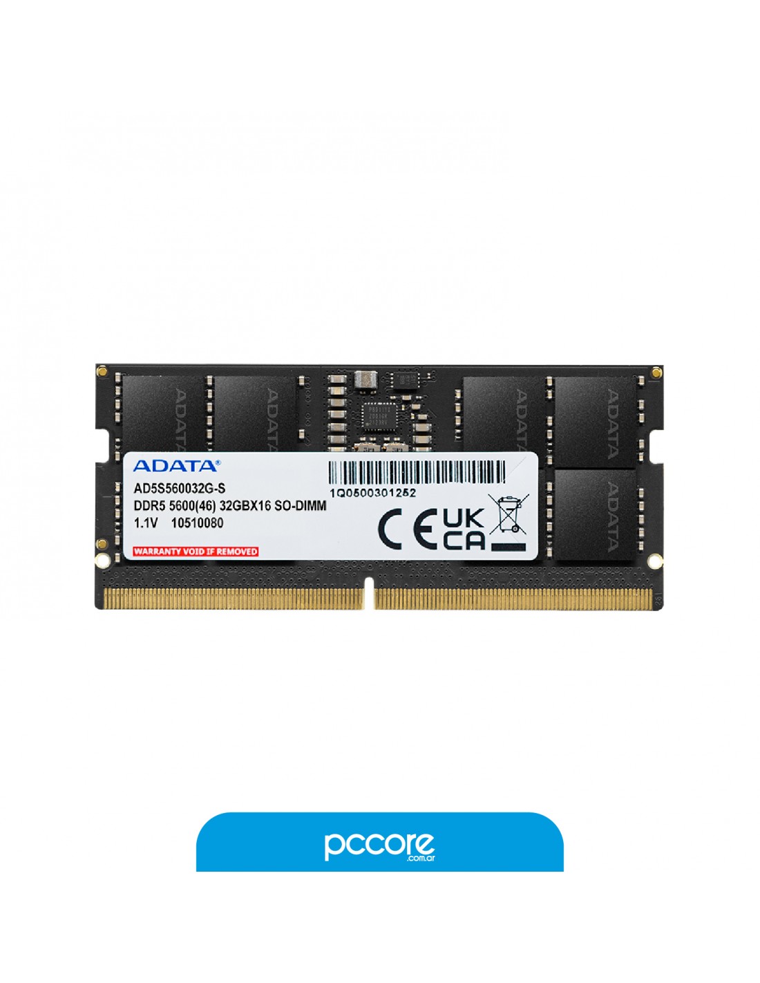 Ram DDR5 16GB ADATA 5600MHZ