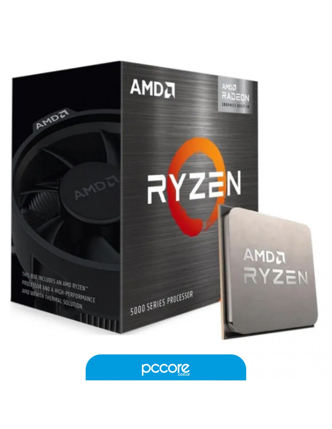 Procesador Amd Ryzen 5 5500 Am4 With Wraith Stealth