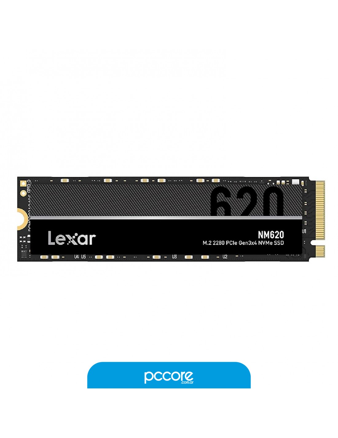 Disco Solido SSD 512GB M2 Lexar NM620 NVME 3300MB/s