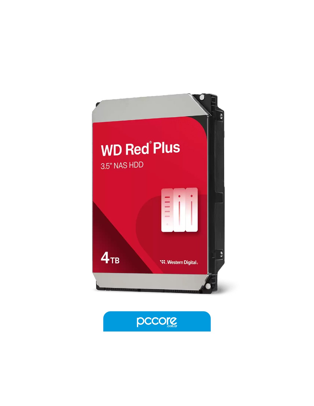 Disco Duro WD 4TB S-ATA 5400 256MB Red