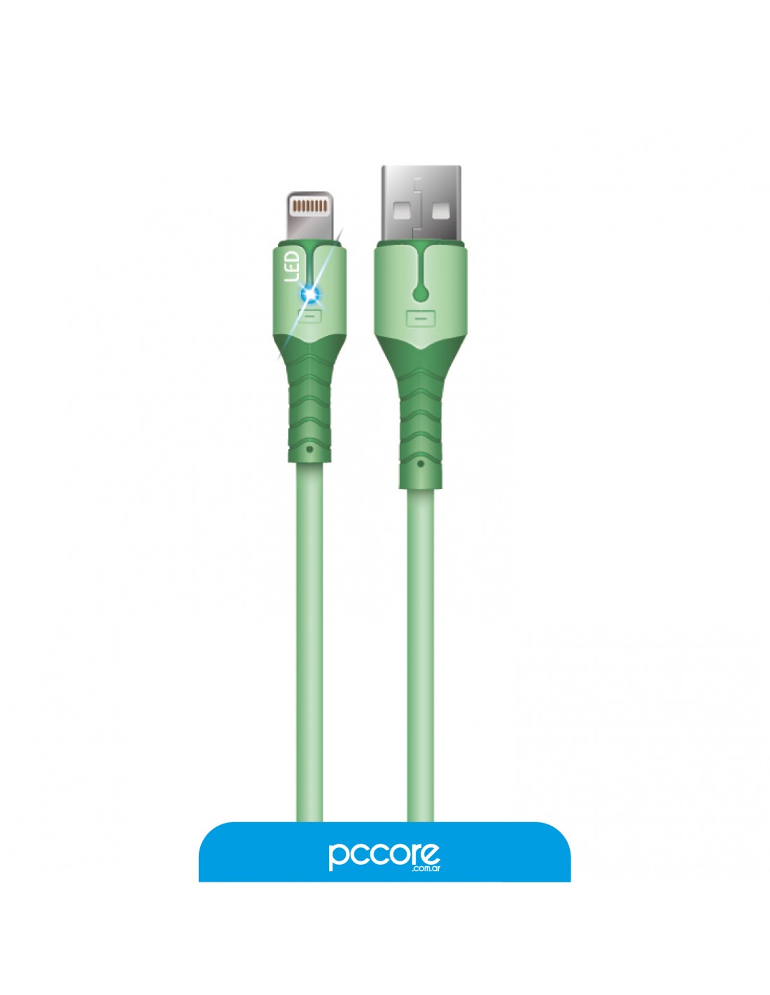 Cable Usb Foxbox LED Lightning Color Mix