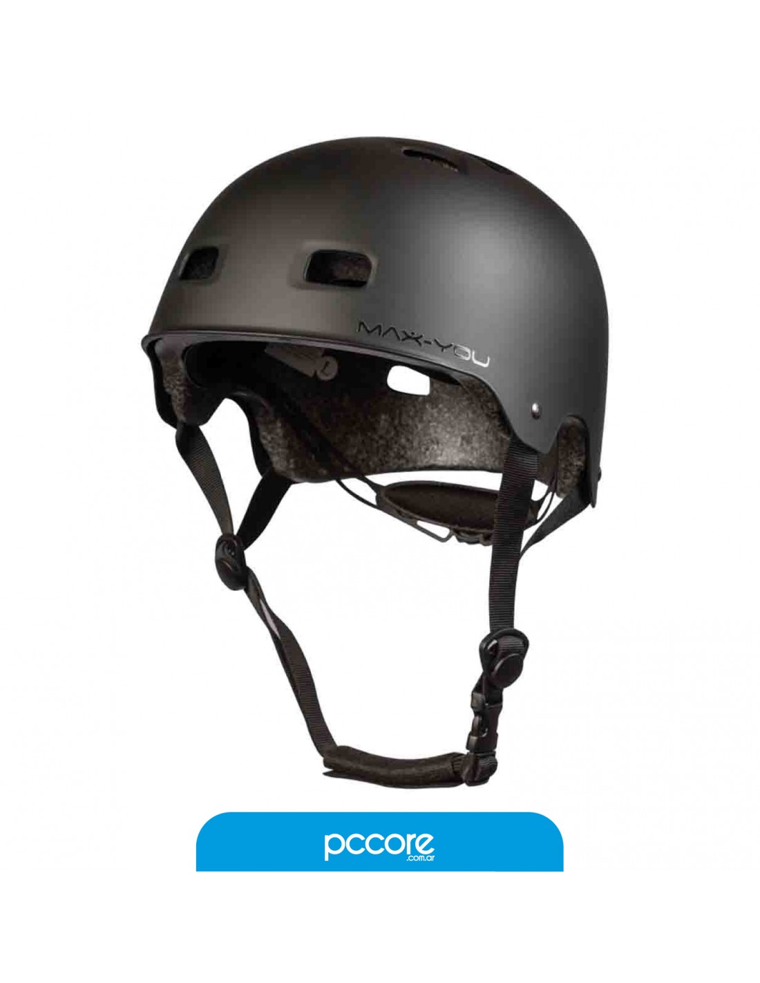 Casco MAX-YOU VH62 Negro Mate Medium