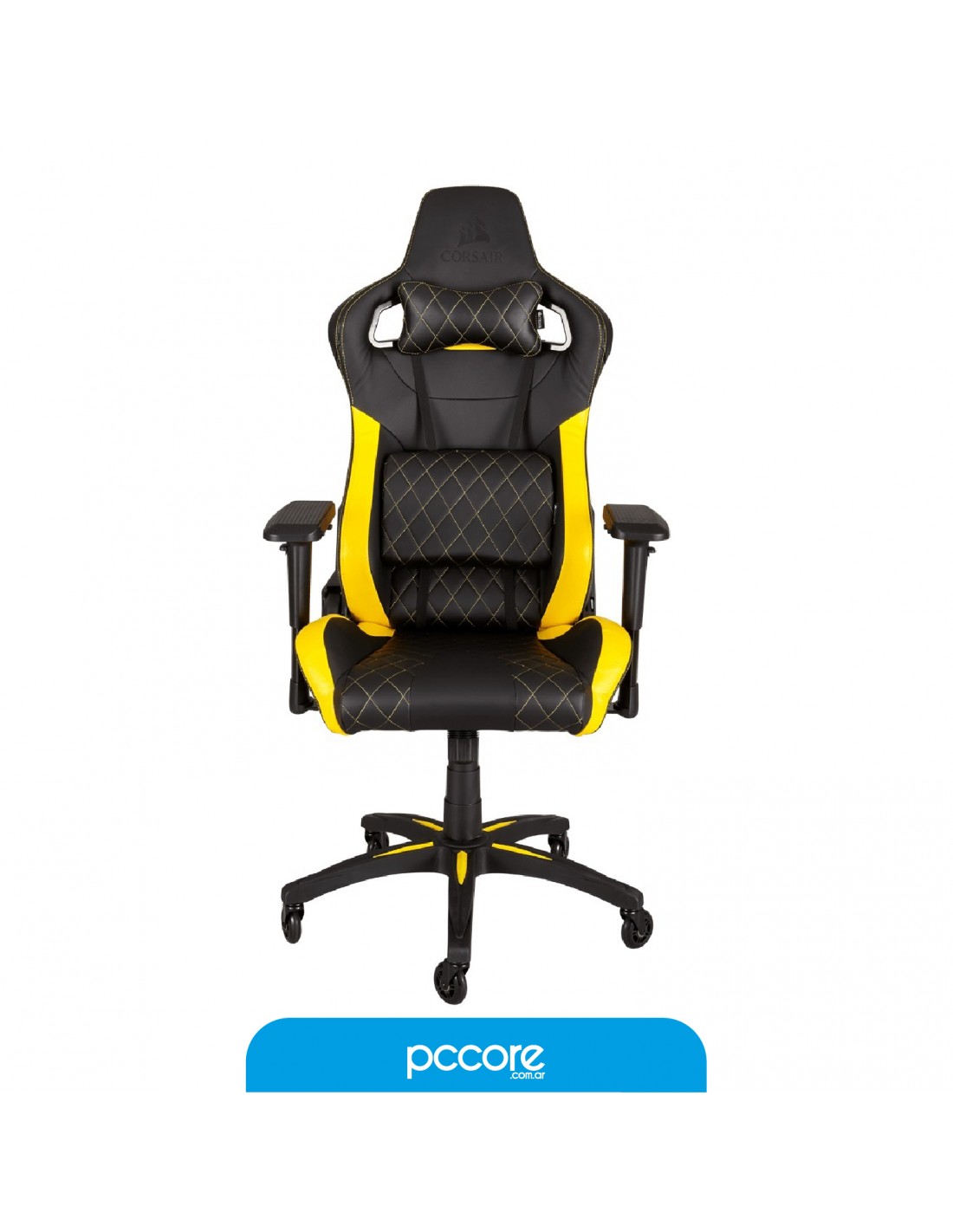 Silla Gamer Corsair T1 Race Black/Yellow