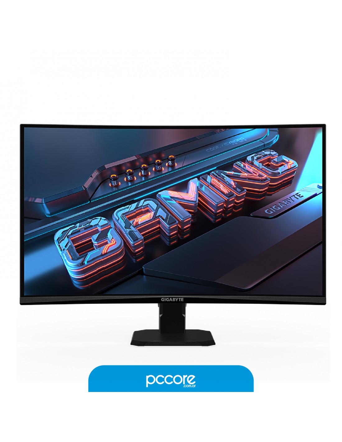 Monitor 27 Gigabyte GS27FC 180Hz 1MS Gamer Curvo Edge FHD HDMI DP