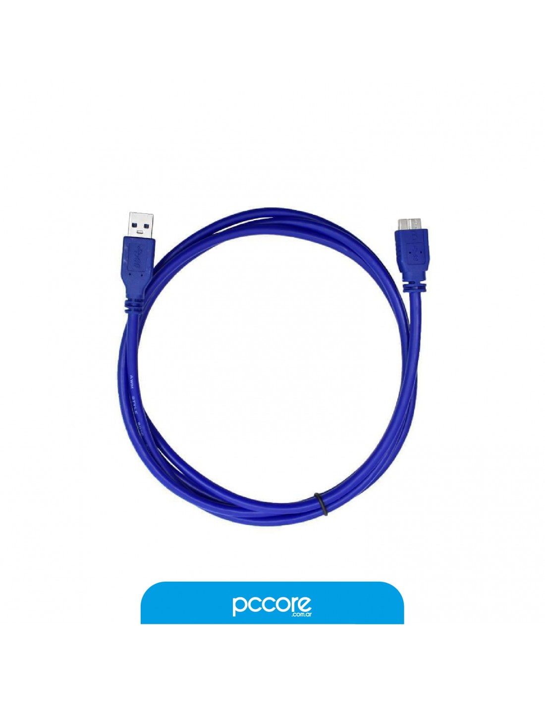 Cable Nisuta Usb Tipo B 3.0 P Disco Ext 1Mt Ns-Camiusba32
