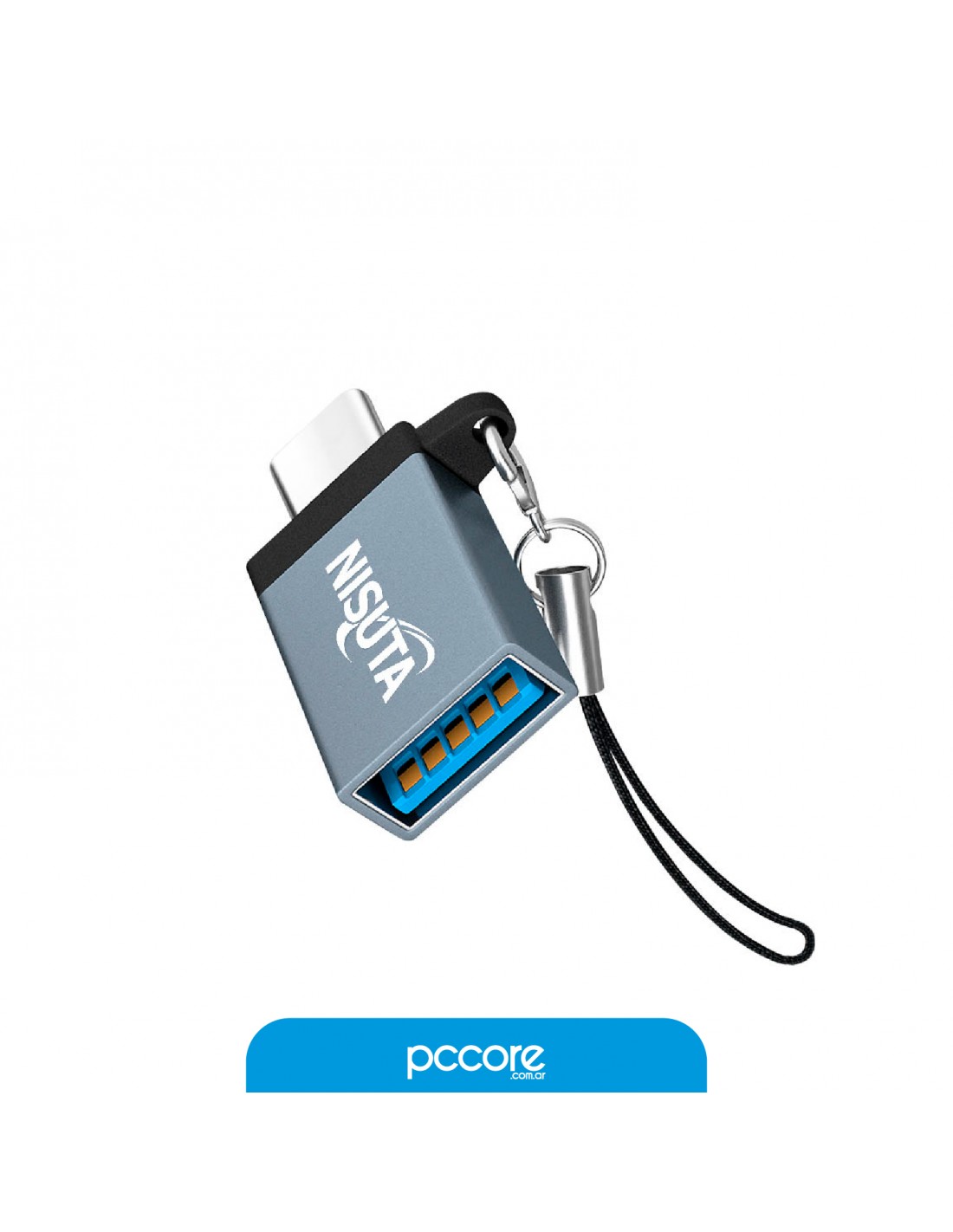 Adaptador Nisuta Usb Tipo C A Tipo A 3.0 Ns-Aducu31