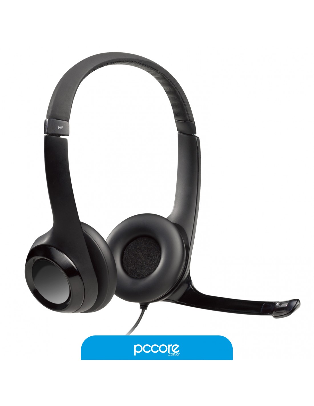 Auriculares Logitech H390 Usb C/Mic Black