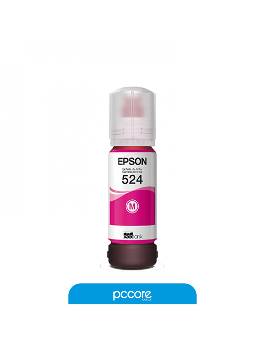 Botella De Tinta Epson 524 Magenta
