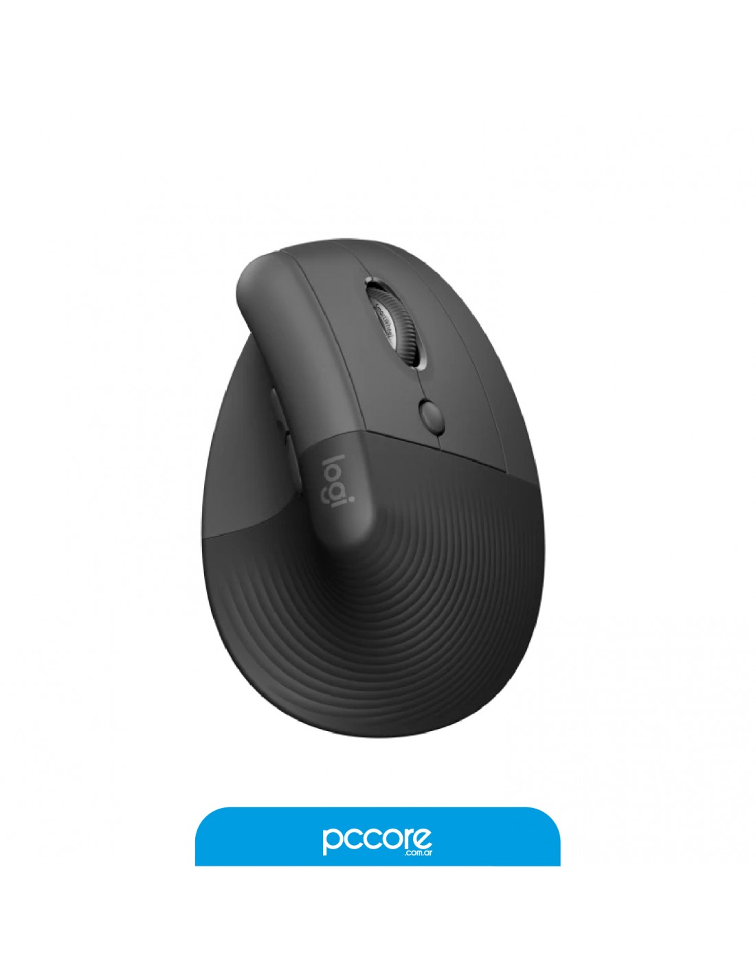 Mouse Inalambrico Logitech Lift Vertical Grafito Wifi