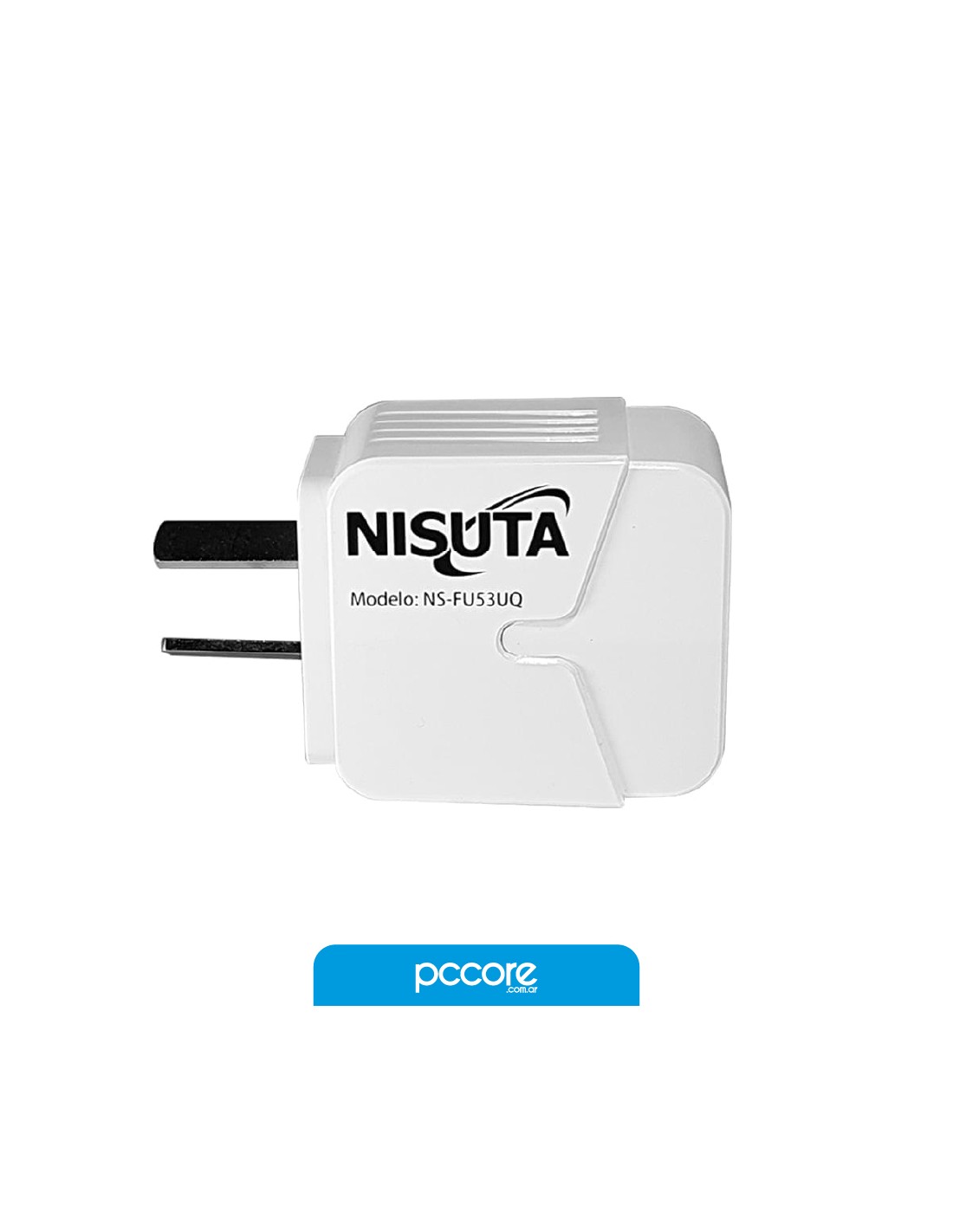 Cargador Nisuta Usb Tipo A + Tipo C PD 35W NS-FU53UQ