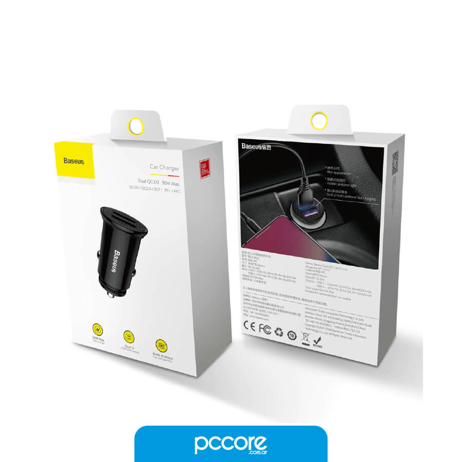 Cargador Baseus Para Auto