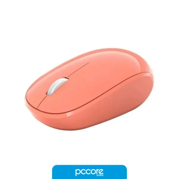 mouse inalambrico microsoft durazno bluetooth