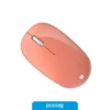 mouse inalambrico microsoft durazno bluetooth