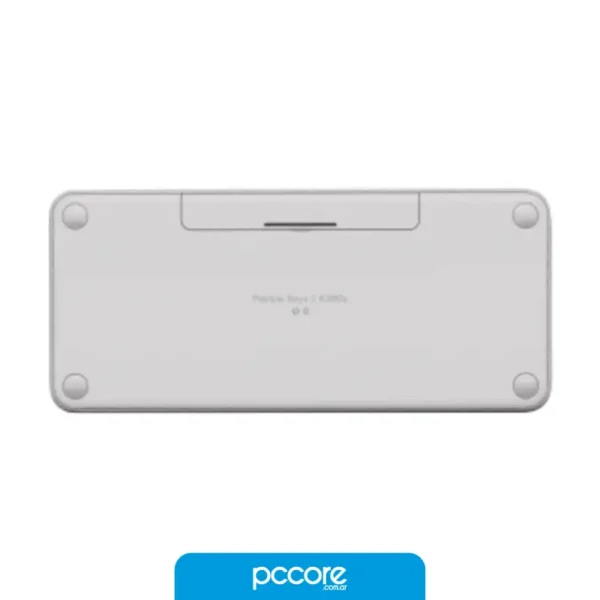 Teclado Inalábrico Logitech K380S Pebble 2 Bluetooth Blanco