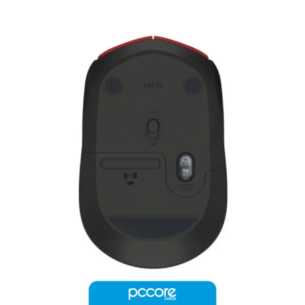 M170ROJO-15 Mouse Inalambrico Logitech M170 Rojo