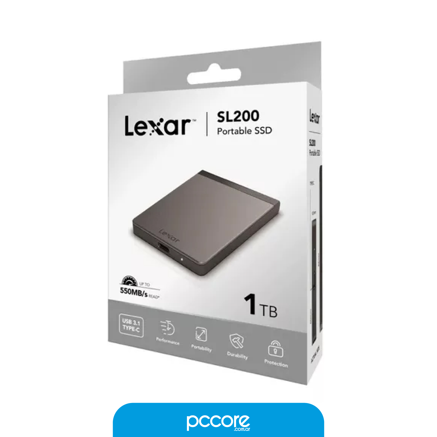 Disco Externo SSD Lexar Solido 1TB